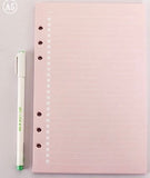 Binder Insert Sheets