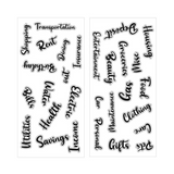 Category Label Stickers